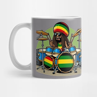 Rasta Drummer Mug